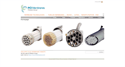 Desktop Screenshot of pcimembranesystems.com